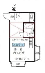 サンリバー宮戸の物件間取画像